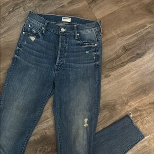 MOTHER Women's Blue Jeans